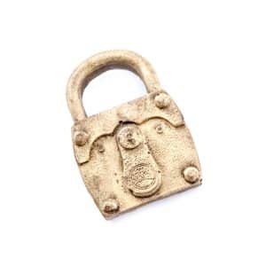 Padlock with in realistic look 40 g